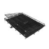 18inches Dogs Crate Folding Metal Pets Crates Single Door Puppy Cage Easy Set Up